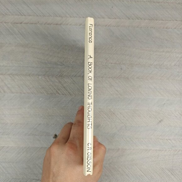 A Book Of Loving Thoughts Susan Squellati Florence Vintage Gift Love Friendship - Picture 3 of 9